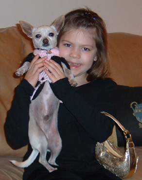 Pinky and Young Girl